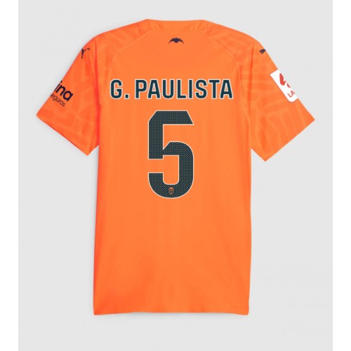 Maillot de foot Valencia Gabriel Paulista #5 Troisième 2023-24 Manches Courte